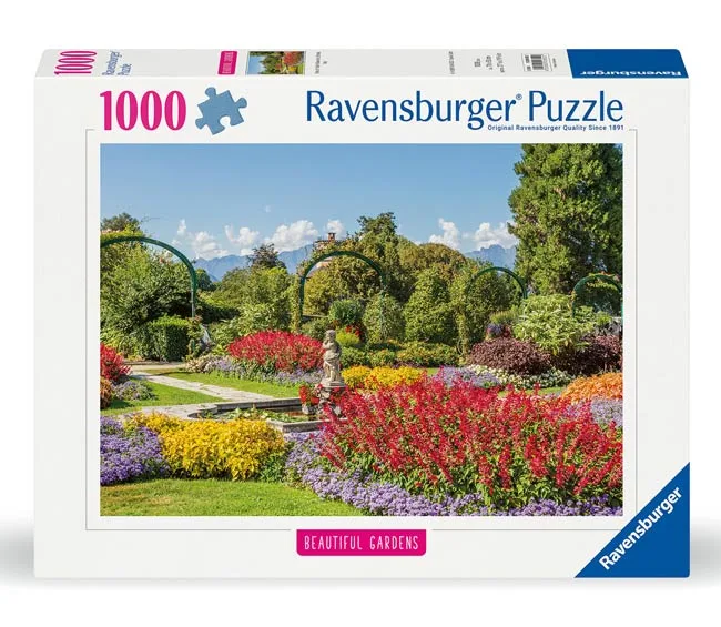 Beautiful Gardens: Park of Villa Pallavicino, Stresa, Italy (1000) from Ravensburger – box 1 of 2