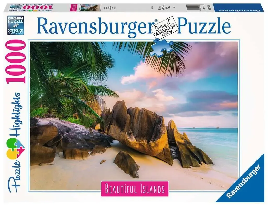 Beautiful Islands: Seychellen (1000 Stukjes) from Ravensburger – box