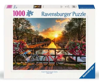 Bicycles in Amsterdam (1000) de Ravensburger – boîte 1 sur 3