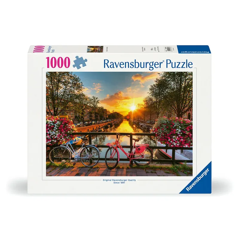 Bicycles in Amsterdam (1000) de Ravensburger – boîte 3 sur 3