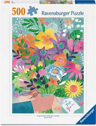 Bloemen voor Jou – Legpuzzel – 500 Stukjes van Ravensburger, editie Meerkleurig – doos 1 van 3