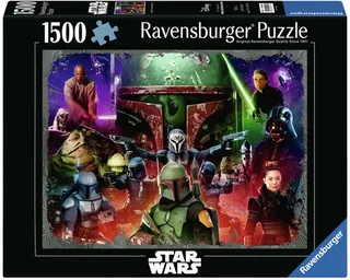 Boba Fett puzzel 1500pcs von Ravensburger, Ausgabe Mehrfarbig – Schachtel 1 von 2