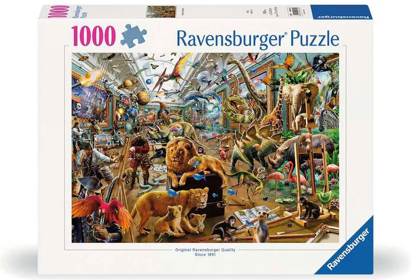 Chaos in de galerij 1000st from Ravensburger, Multicolour edition – box