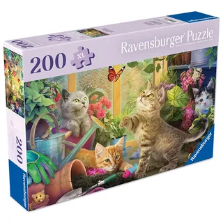 Cheeky Cats 200-delige puzzel Ad de Ravensburger – boîte 1 sur 2