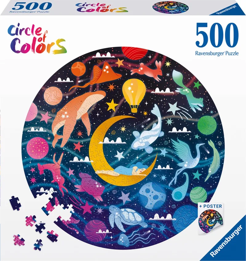 Circle of Colors Dreams - Legpuzzel - 500 stukjes de Ravensburger, édition Multicolore – boîte