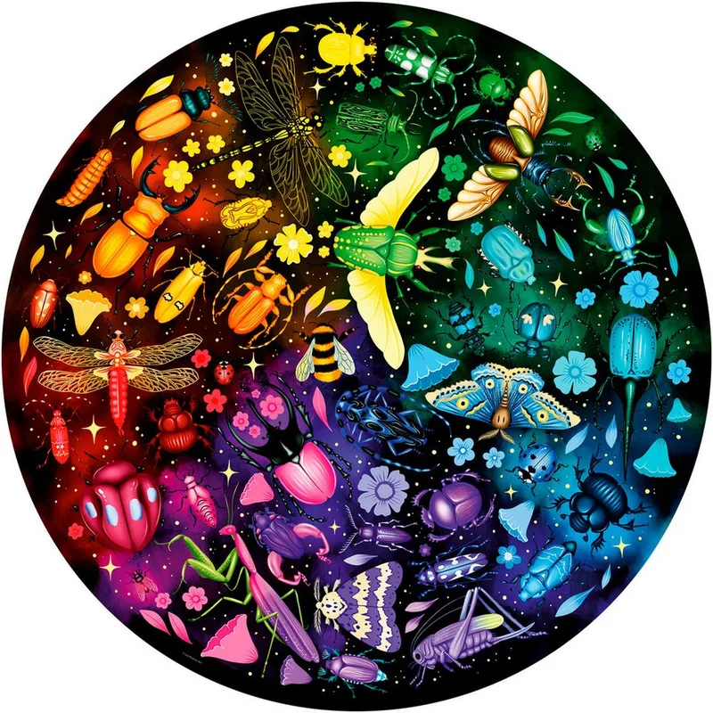 Circle of Colors Insects - Legpuzzel - 500 stukjes de Ravensburger, édition Multicolore – boîte 3 sur 3
