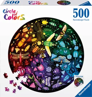 Circle of Colors Insects - Legpuzzel - 500 stukjes de Ravensburger, édition Multicolore – boîte 1 sur 3