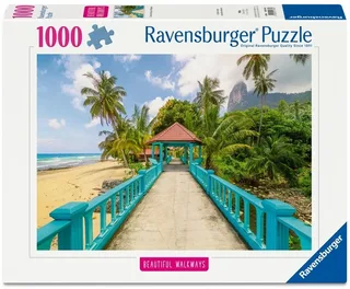 Colorful Bridge in Malaysia (1000) from Ravensburger – box 1 of 3
