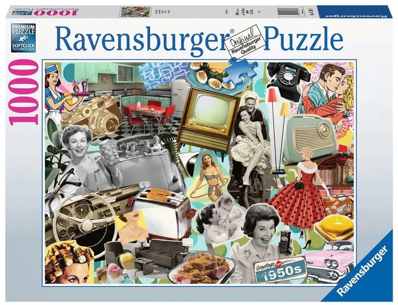 De jaren 50 from Ravensburger, Multicolour edition – box