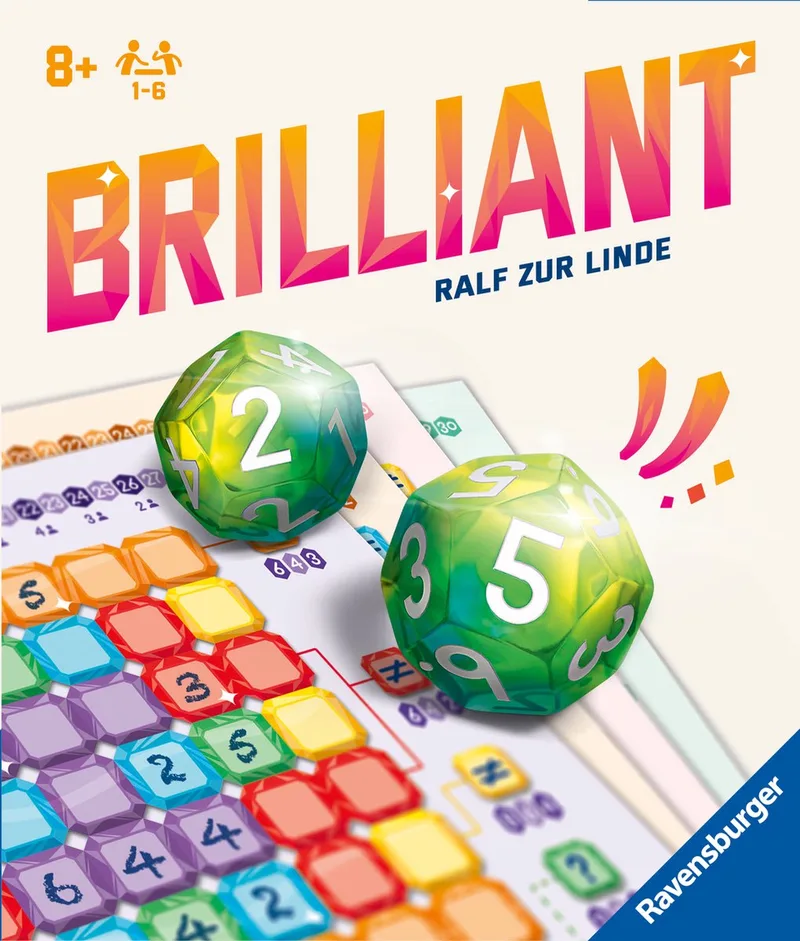 Denkspel - Brilliant - Plezier voor het Hele Gezin de Ravensburger, édition Meerkleurig – boîte