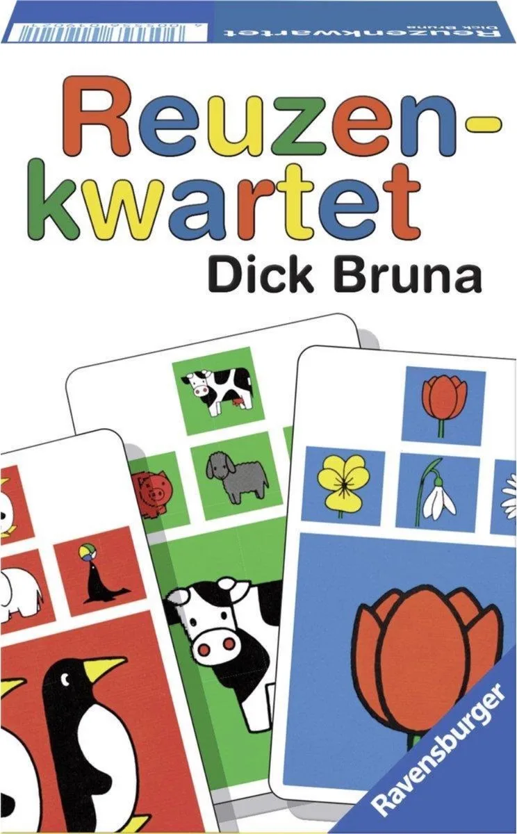 Dick Bruna Reuzenkwartet från Ravensburger – kartong