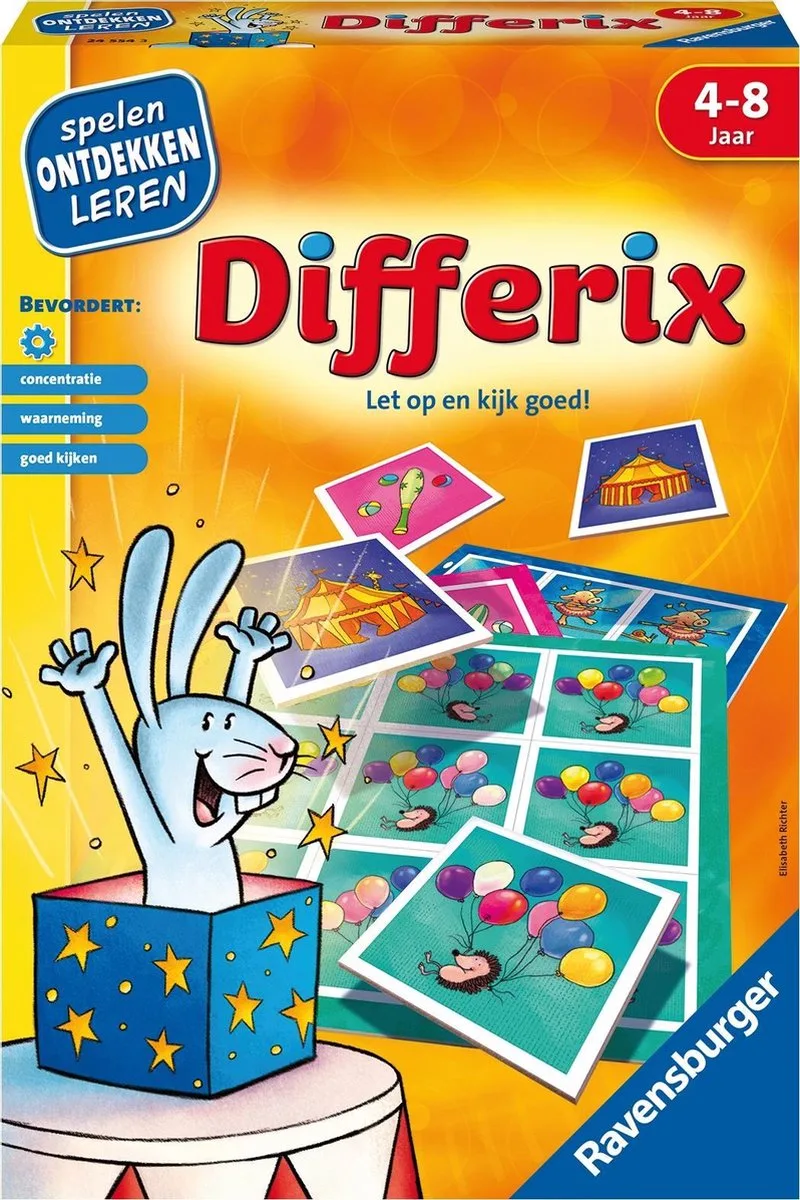 Differix- leerspel de Ravensburger, édition Oranje – boîte