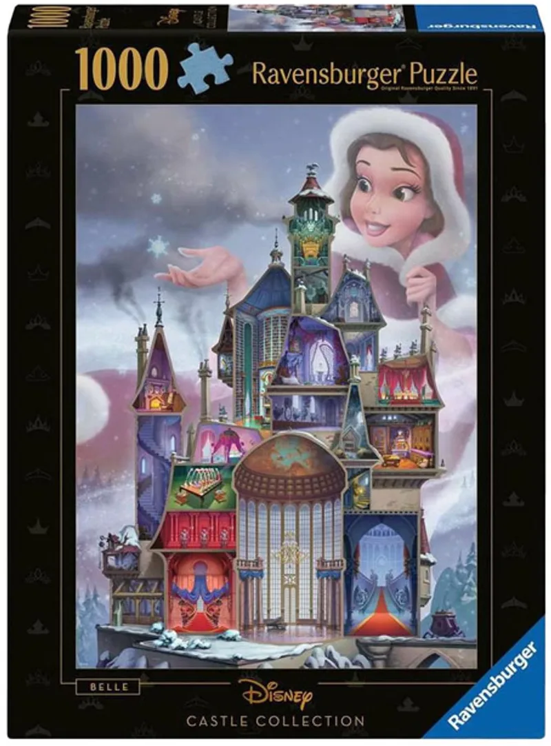 Disney Castles: Belle de Ravensburger, édition Multicolore – boîte