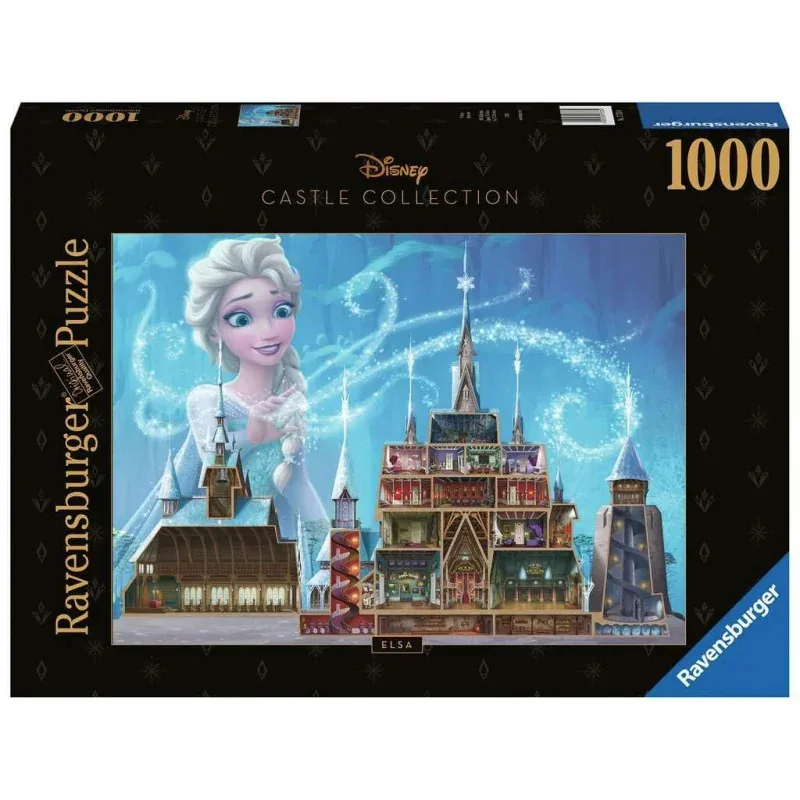 Disney Castles: Elsa (1000 Stukjes) van Ravensburger – doos
