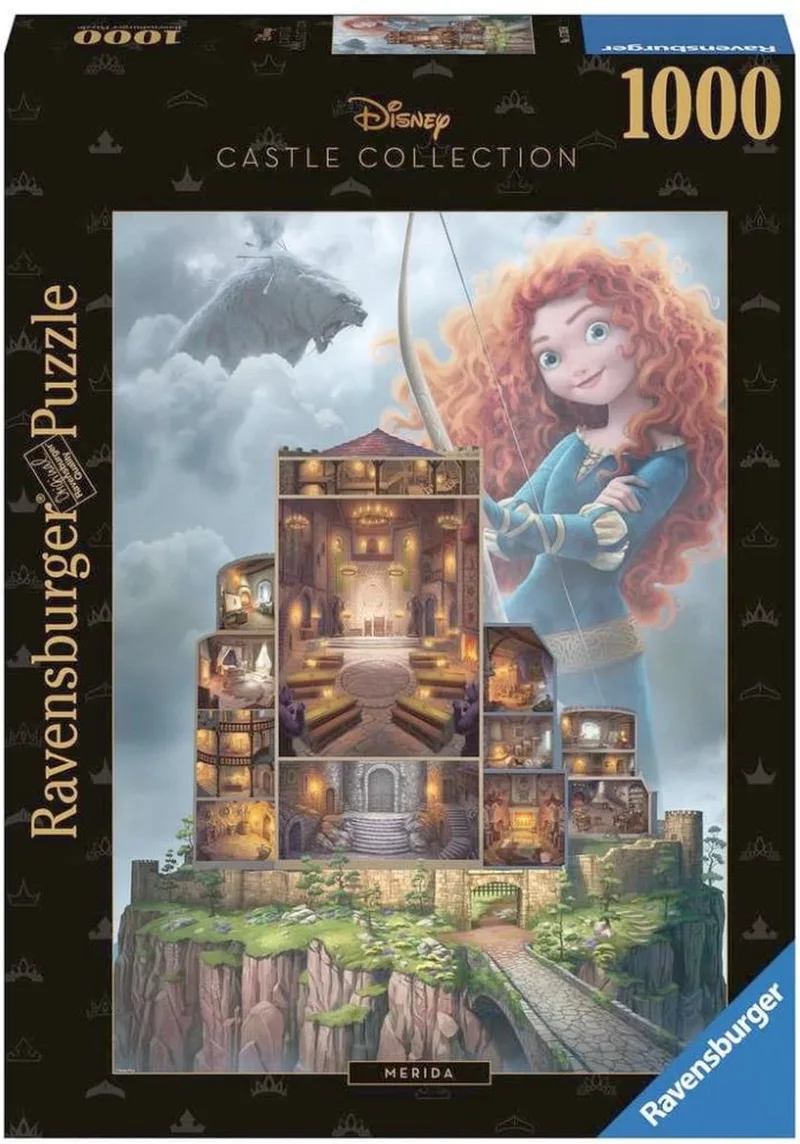 Disney Castles: Merida from Ravensburger, Multicolour edition – box