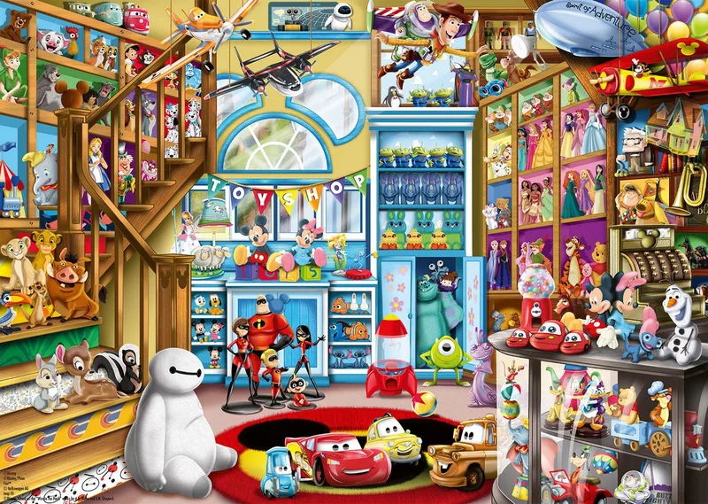 Disney – In de speelgoedwinkel (1000) from Ravensburger – box 2 of 2