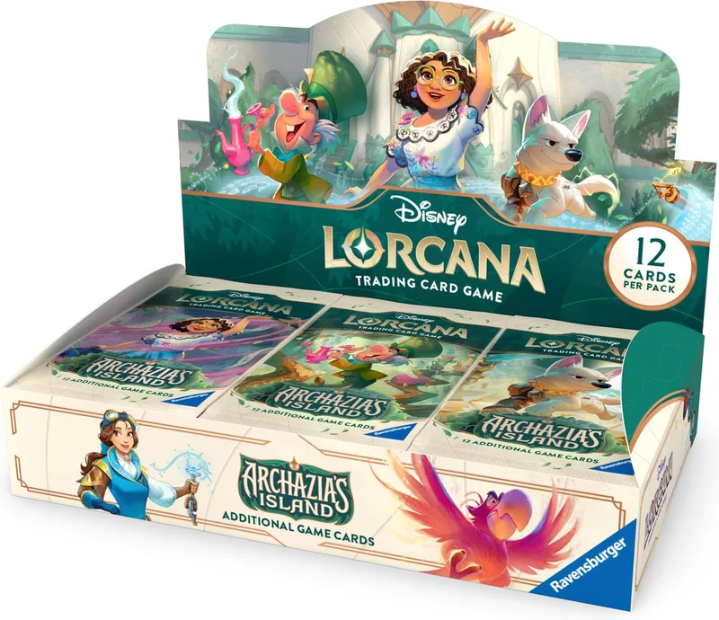Disney Lorcana: Archazia's Island Booster Box - Trading Card Game de Ravensburger – boîte