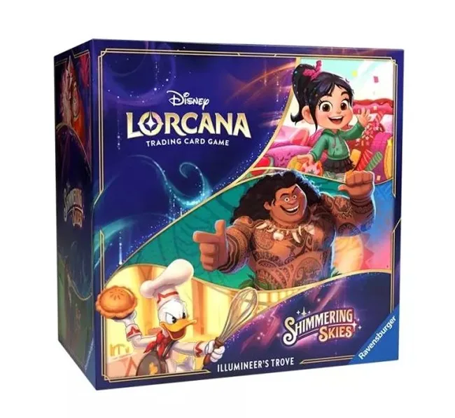 Disney Lorcana: Shimmering Skies - Illumineer's Trove de Ravensburger – boîte