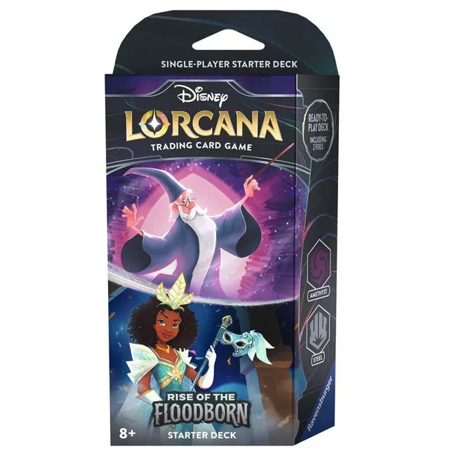 Disney Lorcana Starter Deck (Second chapter): Merlin & Tiana from Ravensburger – box
