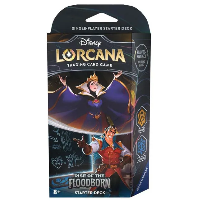 Disney Lorcana Starter Deck (Second chapter): The Queen & Gaston from Ravensburger – box