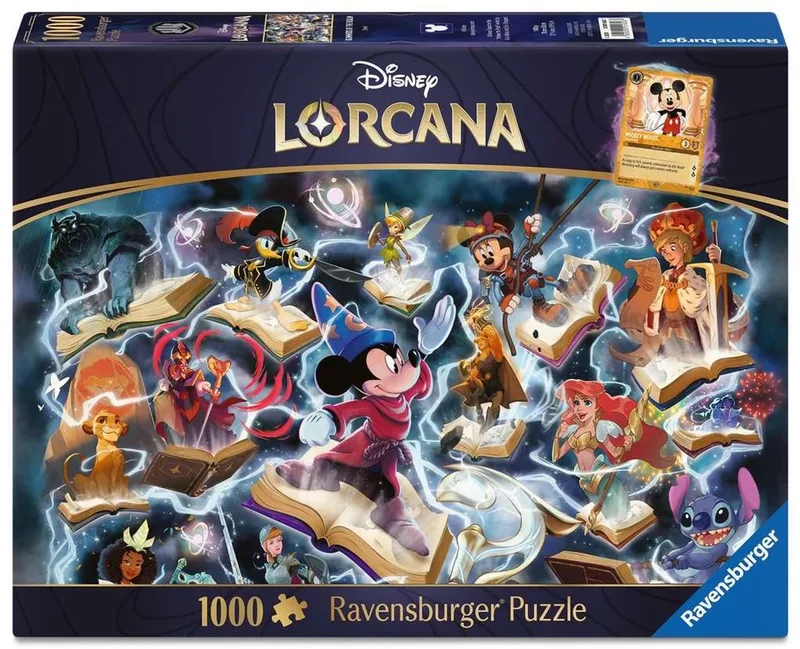 Disney Lorcana Steel – Puzzel 1000 stukjes from Ravensburger, Multicolour edition – box