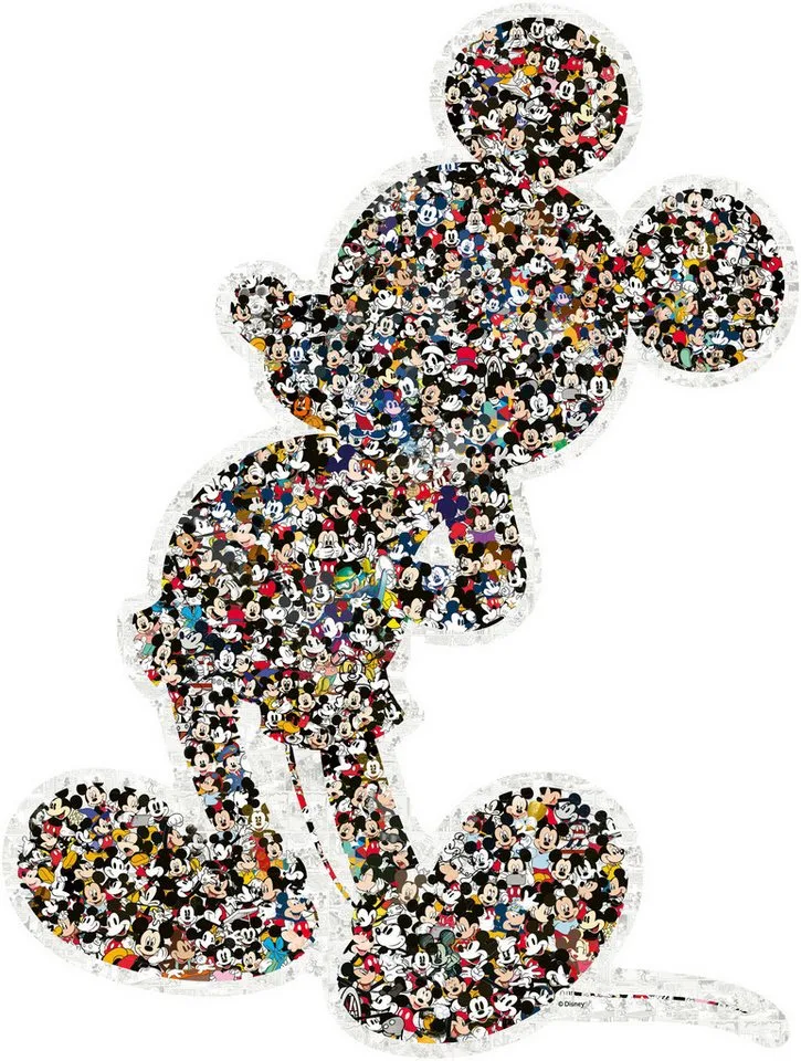 Disney Micky Mouse - Shaped Mickey - 940 stukjes from Ravensburger, Multicolour edition – box 2 of 2