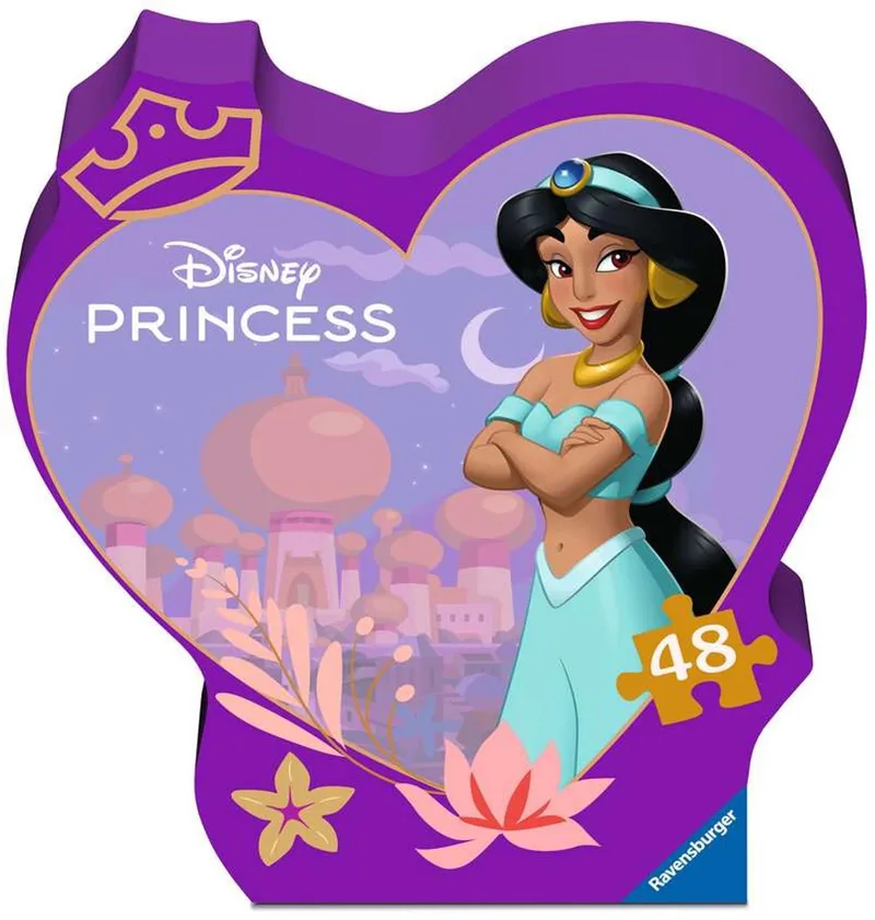 Disney Princess Jasmine Puzzel - Kinderpuzzel 48 Stukjes - Vanaf 4 Jaar from Ravensburger, Multicolour edition – box