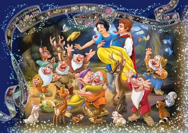 Disney Princess Sneeuwwitje - Legpuzzel - 1000 stukjes from Ravensburger, Multicolour edition – box
