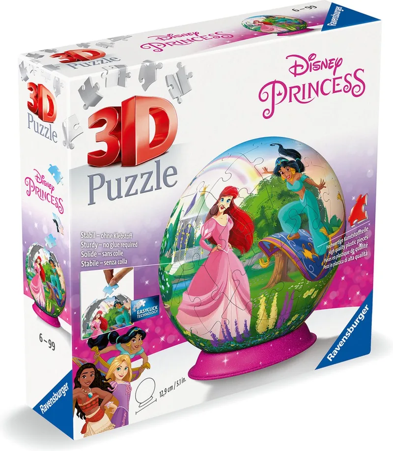 Disney Princesses - 3D Puzzel from Ravensburger, Multicolour edition – box