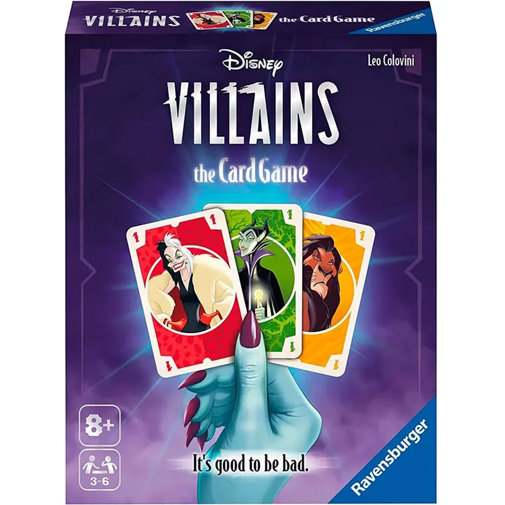 Disney Skurkarnas Kortspel från Ravensburger – kartong