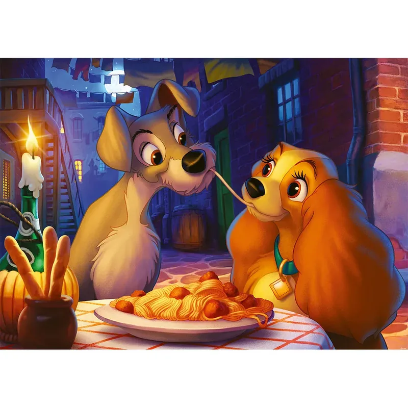 Disney The Lady and the Tramp 1000p from Ravensburger – box 1 of 2