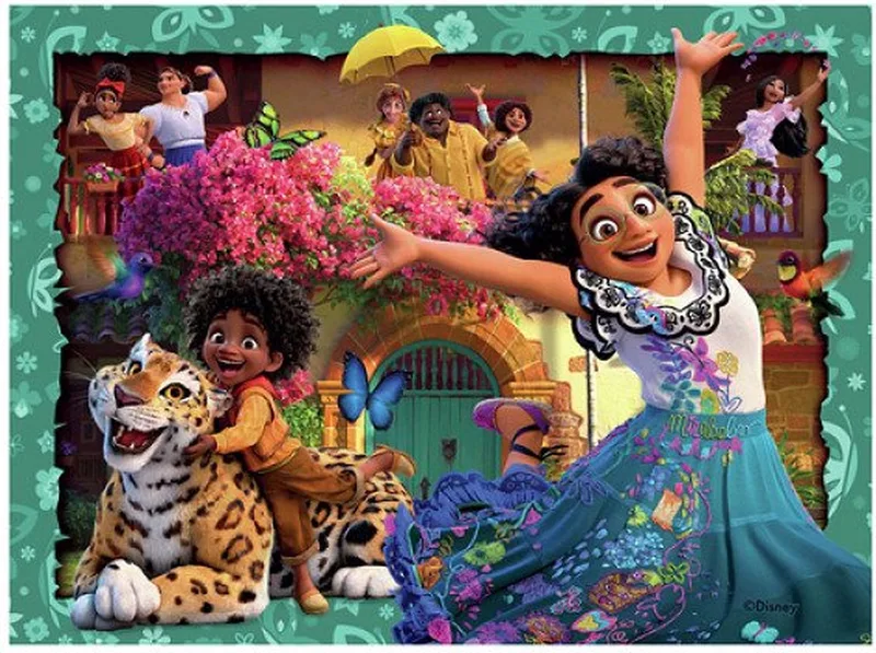 Disney The Lion King 4in1box puzzel - 12+16+20+24 stukjes - kinderpuzzel from Ravensburger, Multicolour edition – box