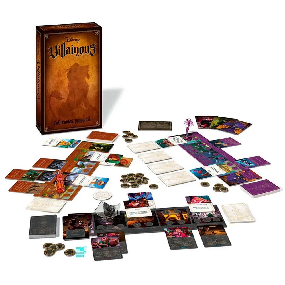 Disney Villainous Evil Bordspel Spaans från Ravensburger – kartong
