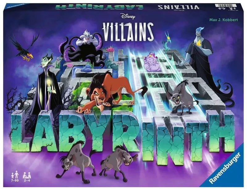 Disney Villains Labyrinth - Bordspel de Ravensburger – boîte