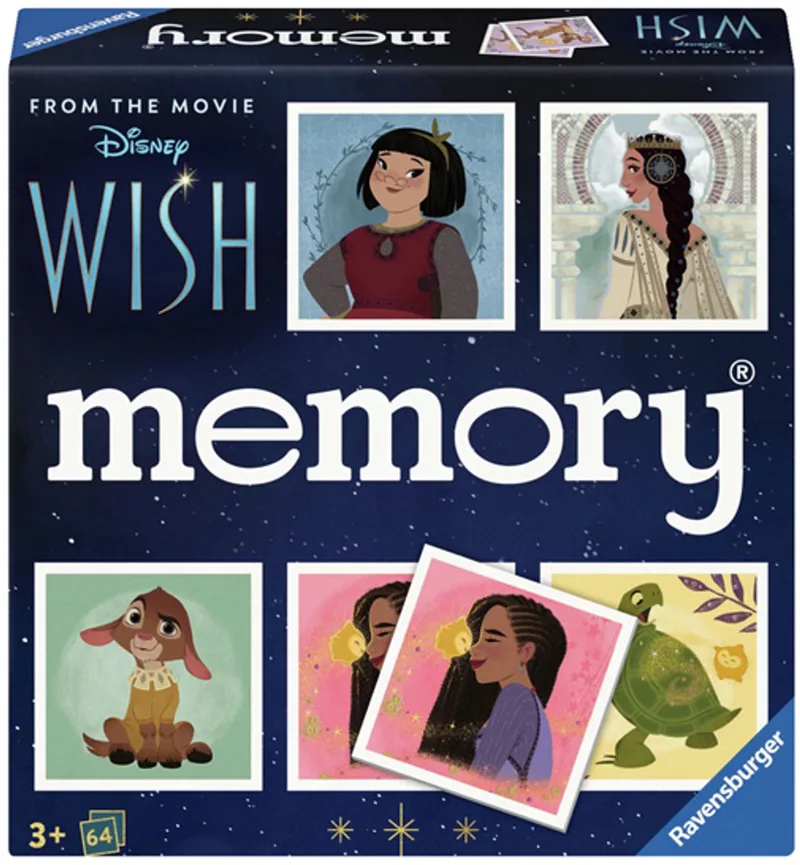 Disney Wish memory® - Kaartspel from Ravensburger – box
