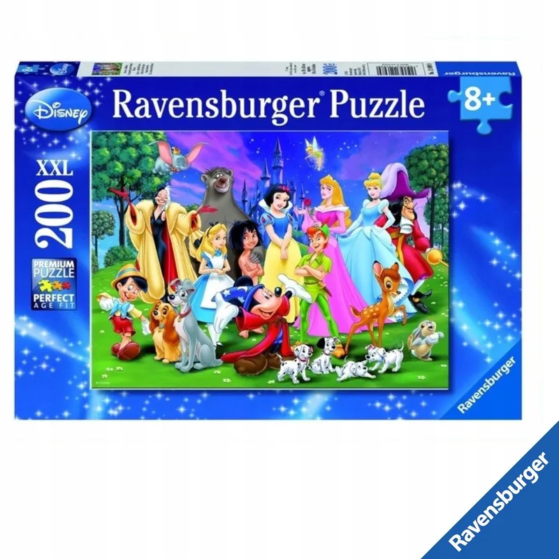 Disney XXL 200 elementai – Mėgstamiausi pasakų personažai van Ravensburger – doos