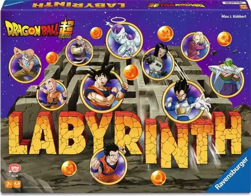 Dragon Ball Super Labyrinth Bordspel | Dragon Ball Z | 2-4 Spelers | Vanaf 7 Jaar from Ravensburger – box 1 of 2