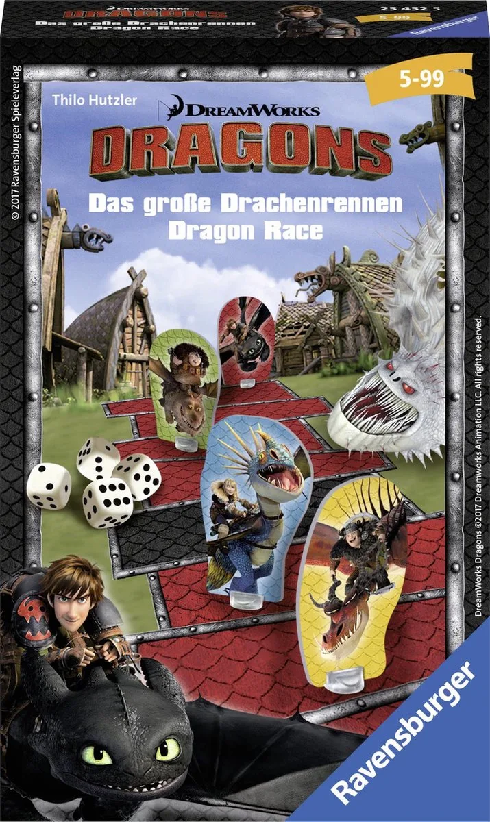 Dragons race - pocketspel de Ravensburger – boîte
