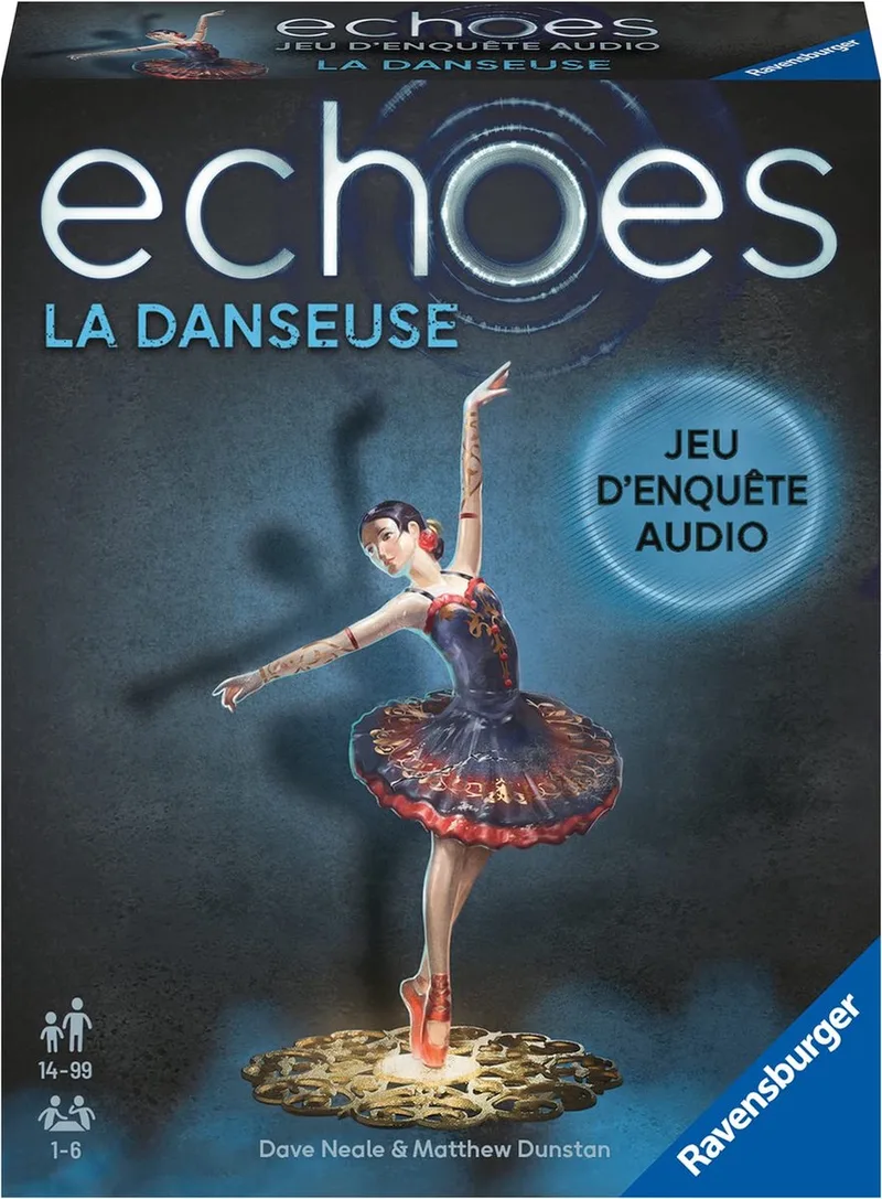 Echoes: La Danseuse - Interactief Audio Mysterie Spel (14+) de Ravensburger – boîte
