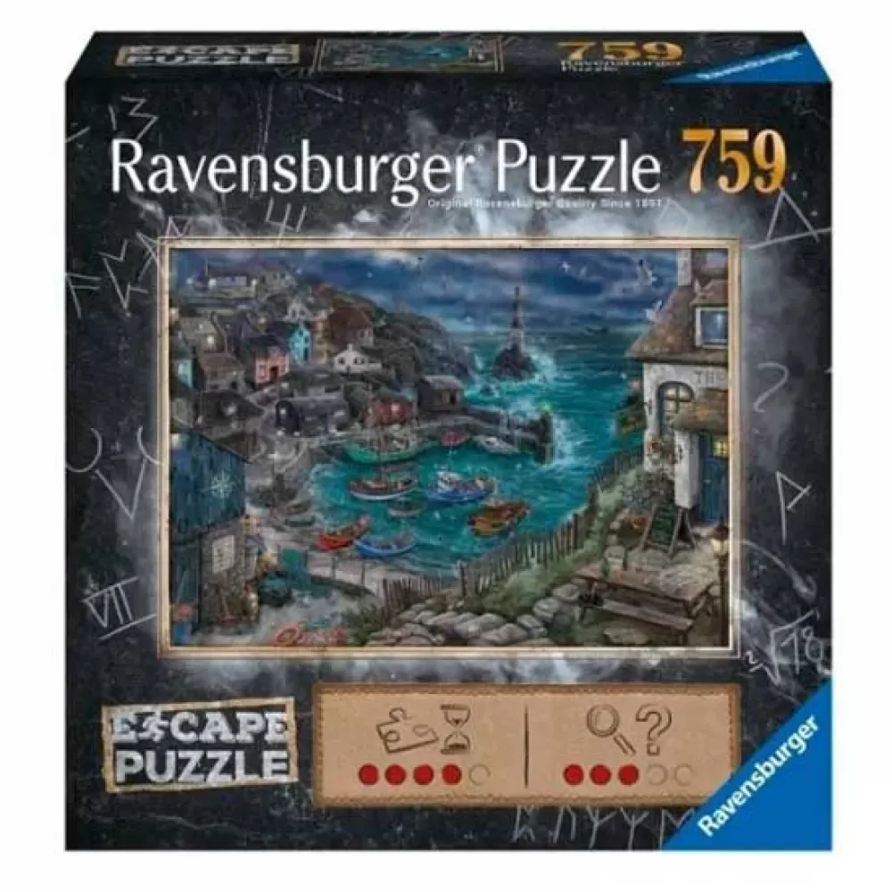 El Faro Solitario Exit/escape Adult Pussel 759 Bitar från Ravensburger – kartong