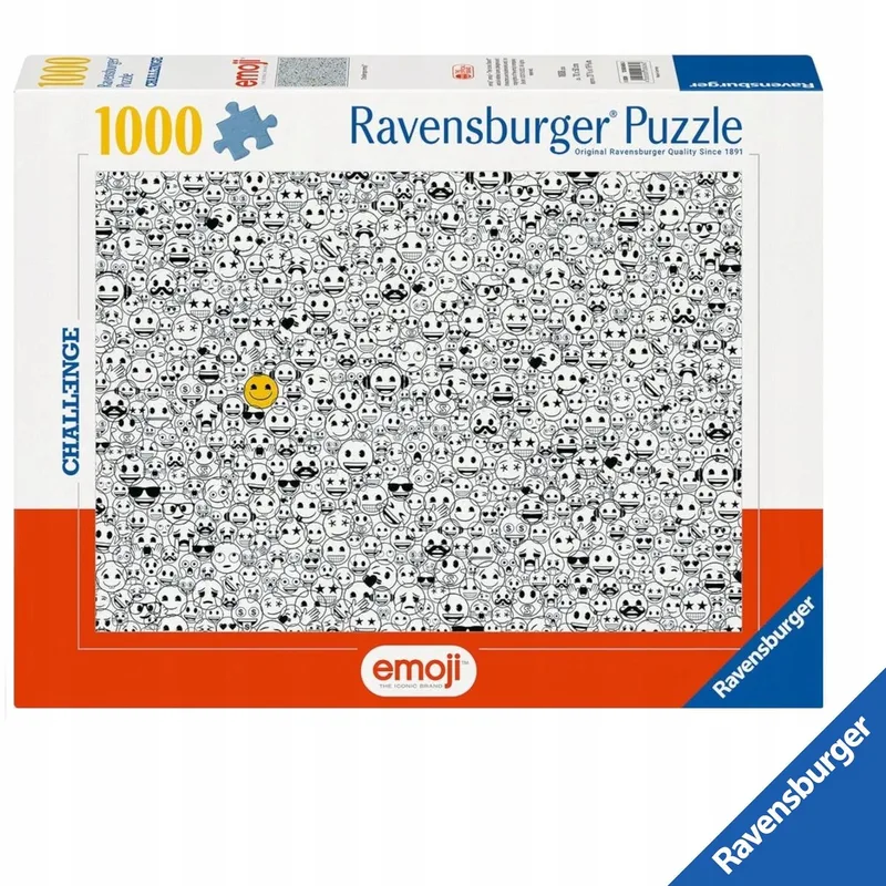Emoji Challenge Puzzel 1000 Stukken from Ravensburger – box