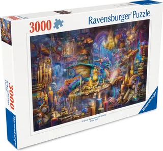Enchanted Library - Legpuzzel - 3000 Stukjes van Ravensburger, editie Meerkleurig – doos 1 van 2