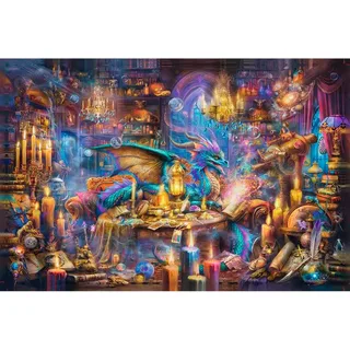 Enchanted Library - Legpuzzel - 3000 Stukjes van Ravensburger, editie Meerkleurig – doos 2 van 2