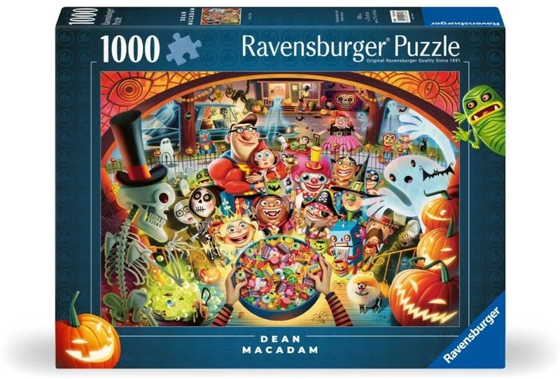 Erwachsenenpuzzle 1000 Teile - Süßes oder Saures van Ravensburger, editie Meerkleurig – doos