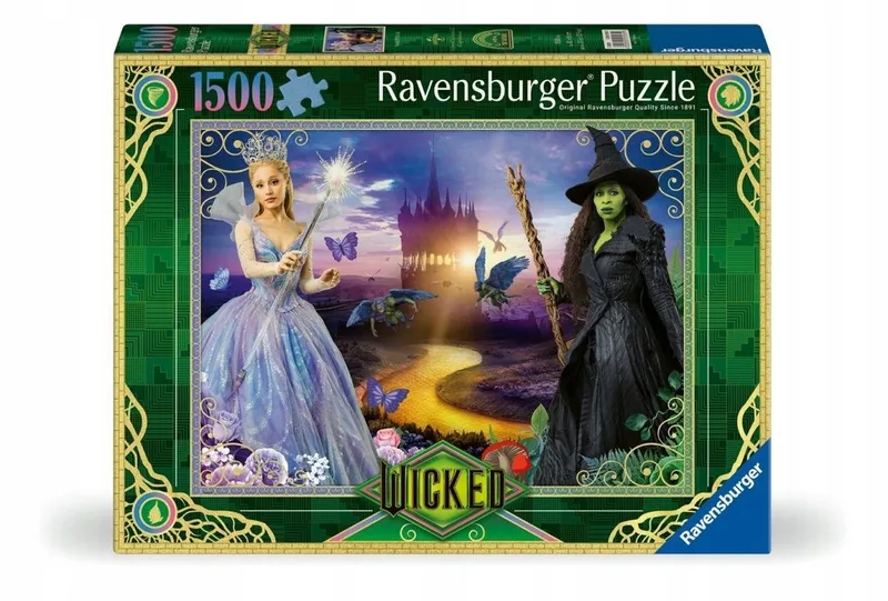 Erwachsenenpuzzle 1500 Teile - Wicked Movie Teil 2 de Ravensburger – boîte