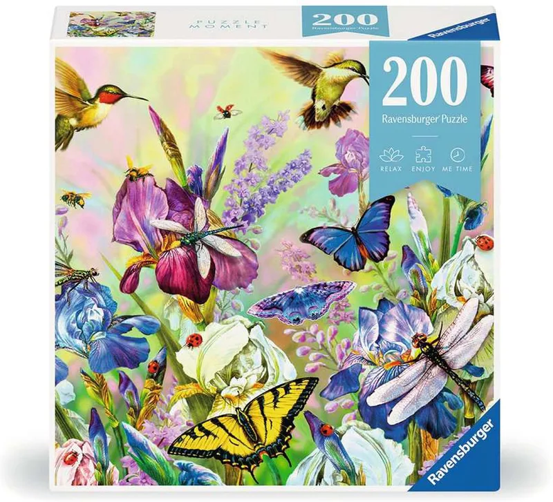 Erwachsenenpuzzle 200 Teile - Blumenwiese van Ravensburger, editie Meerkleurig – doos