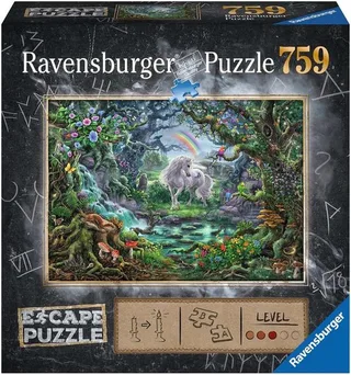 Escape Puzzle 9 Unicorn - 759 stukjes from Ravensburger, Multicolour edition – box 1 of 2