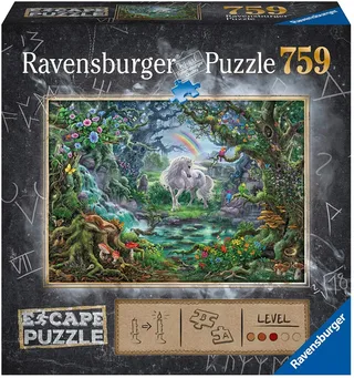 Escape Puzzle 9 Unicorn - 759 stukjes from Ravensburger, Multicolour edition – box 2 of 2