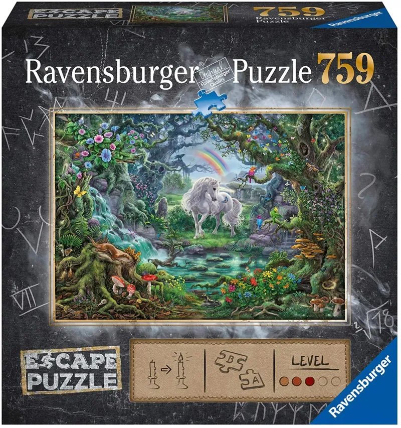 Escape Puzzle 9 Unicorn - 759 stukjes from Ravensburger, Multicolour edition – box 2 of 2