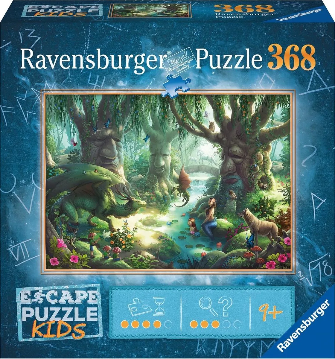 Escape Puzzle Kids Magic Forest - 368 stukjes de Ravensburger, édition Multicolore – boîte